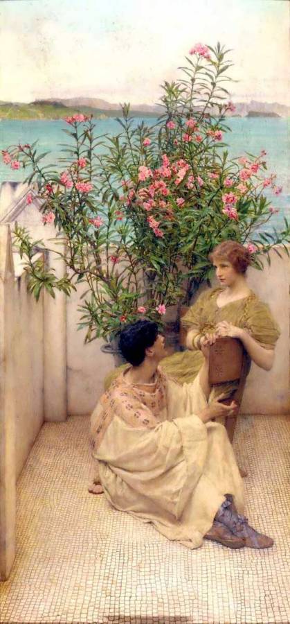 Alma-Tadema Lawrence - A la cour.jpg